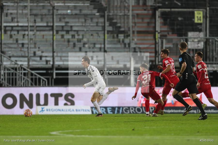 AKON Arena, Würzburg, 15.11.2024, sport, action, Fussball, BFV, 20. Spieltag, Regionalliga Bayern, SVW, FWK, SV Wacker Burghausen, FC Würzburger Kickers - Bild-ID: 2453960