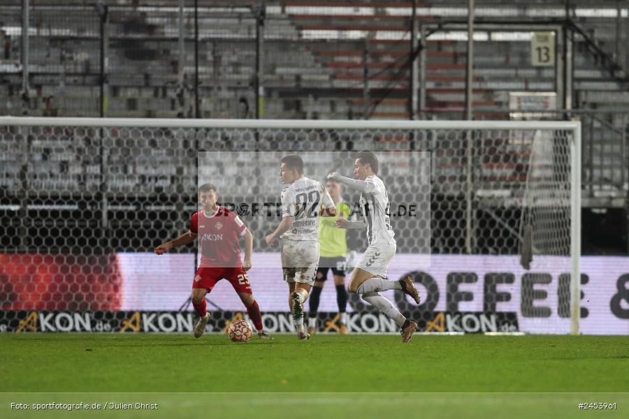 AKON Arena, Würzburg, 15.11.2024, sport, action, Fussball, BFV, 20. Spieltag, Regionalliga Bayern, SVW, FWK, SV Wacker Burghausen, FC Würzburger Kickers - Bild-ID: 2453961