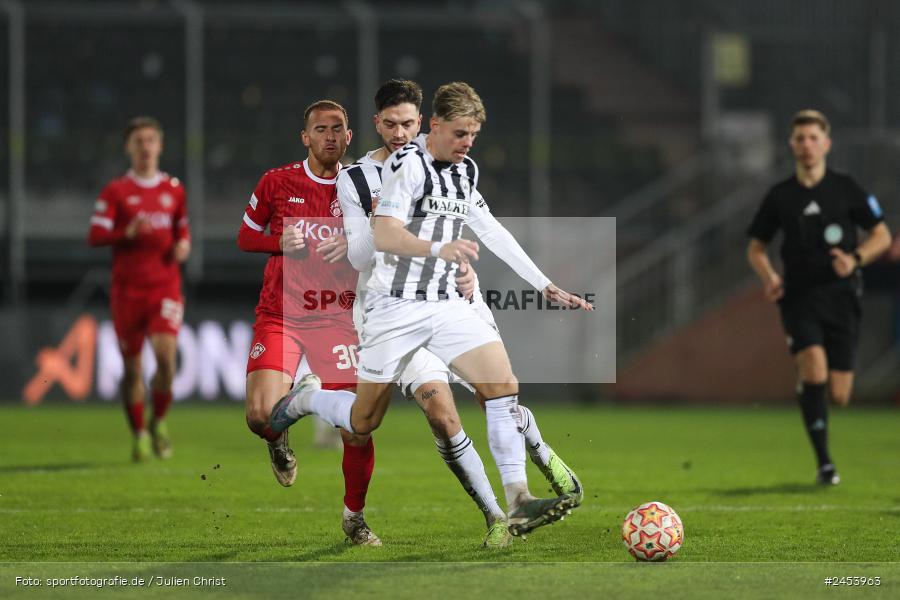 AKON Arena, Würzburg, 15.11.2024, sport, action, Fussball, BFV, 20. Spieltag, Regionalliga Bayern, SVW, FWK, SV Wacker Burghausen, FC Würzburger Kickers - Bild-ID: 2453963