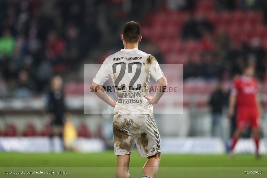 AKON Arena, Würzburg, 15.11.2024, sport, action, Fussball, BFV, 20. Spieltag, Regionalliga Bayern, SVW, FWK, SV Wacker Burghausen, FC Würzburger Kickers - Bild-ID: 2453985