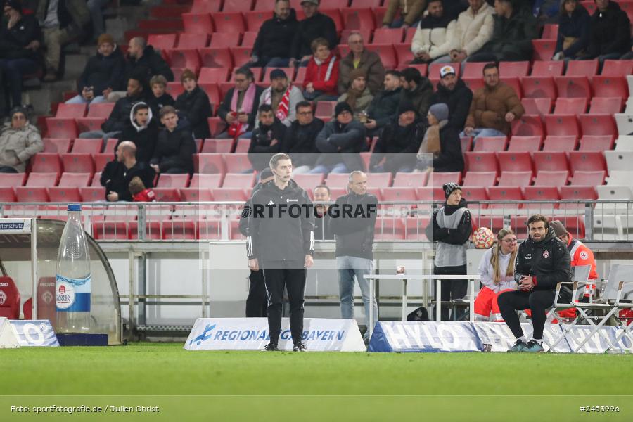 AKON Arena, Würzburg, 15.11.2024, sport, action, Fussball, BFV, 20. Spieltag, Regionalliga Bayern, SVW, FWK, SV Wacker Burghausen, FC Würzburger Kickers - Bild-ID: 2453996