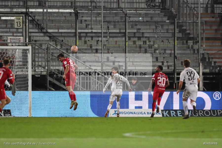 AKON Arena, Würzburg, 15.11.2024, sport, action, Fussball, BFV, 20. Spieltag, Regionalliga Bayern, SVW, FWK, SV Wacker Burghausen, FC Würzburger Kickers - Bild-ID: 2453998