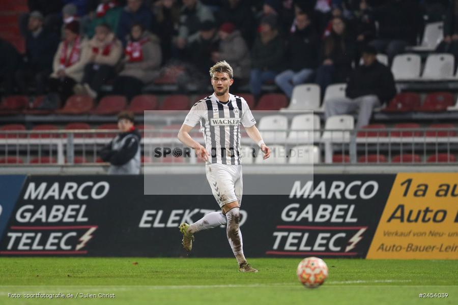 AKON Arena, Würzburg, 15.11.2024, sport, action, Fussball, BFV, 20. Spieltag, Regionalliga Bayern, SVW, FWK, SV Wacker Burghausen, FC Würzburger Kickers - Bild-ID: 2454039