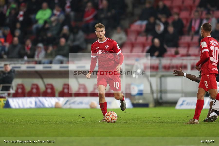 AKON Arena, Würzburg, 15.11.2024, sport, action, Fussball, BFV, 20. Spieltag, Regionalliga Bayern, SVW, FWK, SV Wacker Burghausen, FC Würzburger Kickers - Bild-ID: 2454058