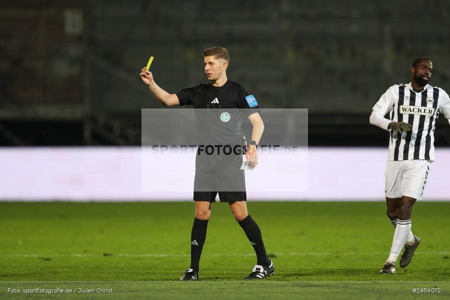 AKON Arena, Würzburg, 15.11.2024, sport, action, Fussball, BFV, 20. Spieltag, Regionalliga Bayern, SVW, FWK, SV Wacker Burghausen, FC Würzburger Kickers - Bild-ID: 2454072