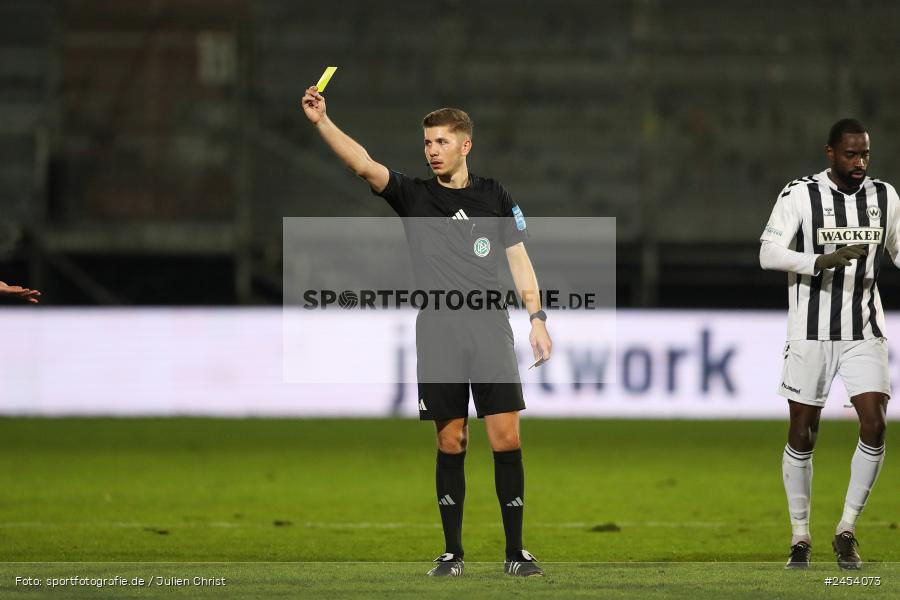 AKON Arena, Würzburg, 15.11.2024, sport, action, Fussball, BFV, 20. Spieltag, Regionalliga Bayern, SVW, FWK, SV Wacker Burghausen, FC Würzburger Kickers - Bild-ID: 2454073