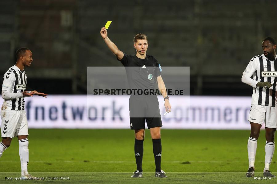 AKON Arena, Würzburg, 15.11.2024, sport, action, Fussball, BFV, 20. Spieltag, Regionalliga Bayern, SVW, FWK, SV Wacker Burghausen, FC Würzburger Kickers - Bild-ID: 2454074