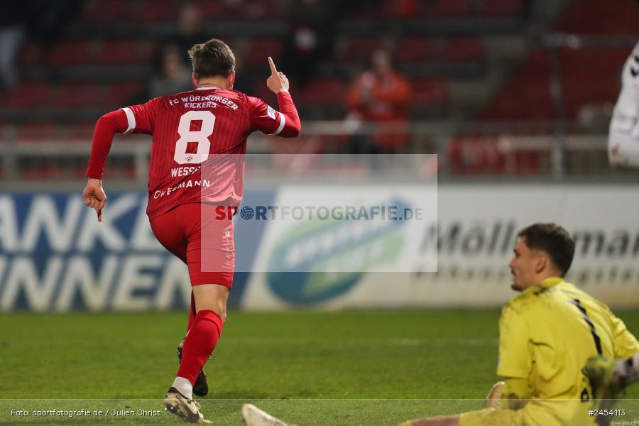 AKON Arena, Würzburg, 15.11.2024, sport, action, Fussball, BFV, 20. Spieltag, Regionalliga Bayern, SVW, FWK, SV Wacker Burghausen, FC Würzburger Kickers - Bild-ID: 2454113