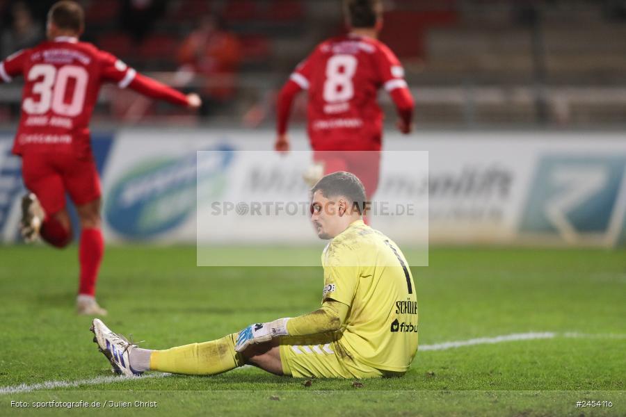AKON Arena, Würzburg, 15.11.2024, sport, action, Fussball, BFV, 20. Spieltag, Regionalliga Bayern, SVW, FWK, SV Wacker Burghausen, FC Würzburger Kickers - Bild-ID: 2454116
