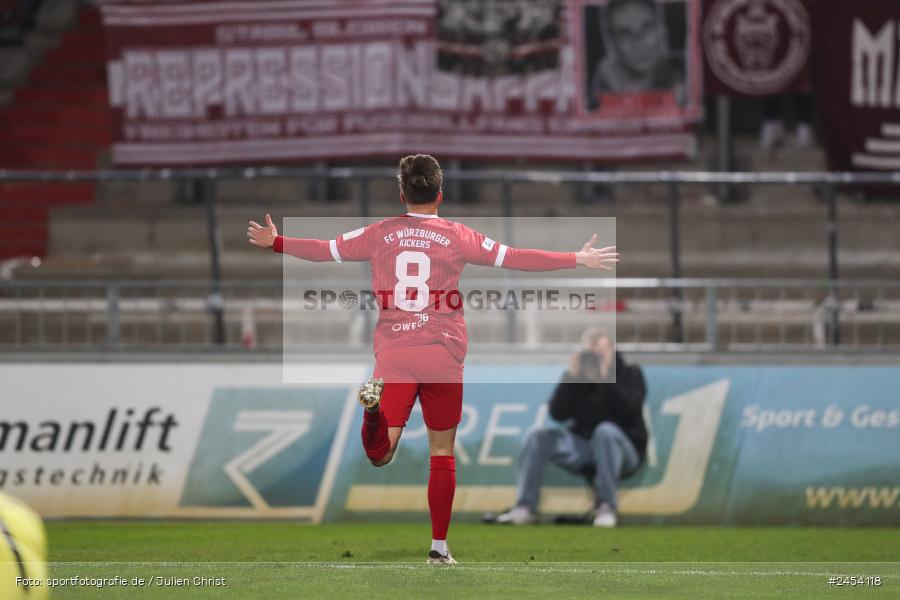 AKON Arena, Würzburg, 15.11.2024, sport, action, Fussball, BFV, 20. Spieltag, Regionalliga Bayern, SVW, FWK, SV Wacker Burghausen, FC Würzburger Kickers - Bild-ID: 2454118