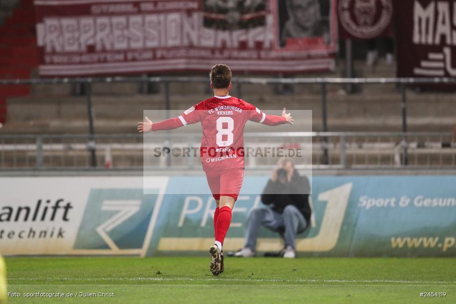 AKON Arena, Würzburg, 15.11.2024, sport, action, Fussball, BFV, 20. Spieltag, Regionalliga Bayern, SVW, FWK, SV Wacker Burghausen, FC Würzburger Kickers - Bild-ID: 2454119