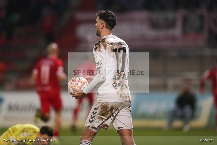 AKON Arena, Würzburg, 15.11.2024, sport, action, Fussball, BFV, 20. Spieltag, Regionalliga Bayern, SVW, FWK, SV Wacker Burghausen, FC Würzburger Kickers - Bild-ID: 2454120