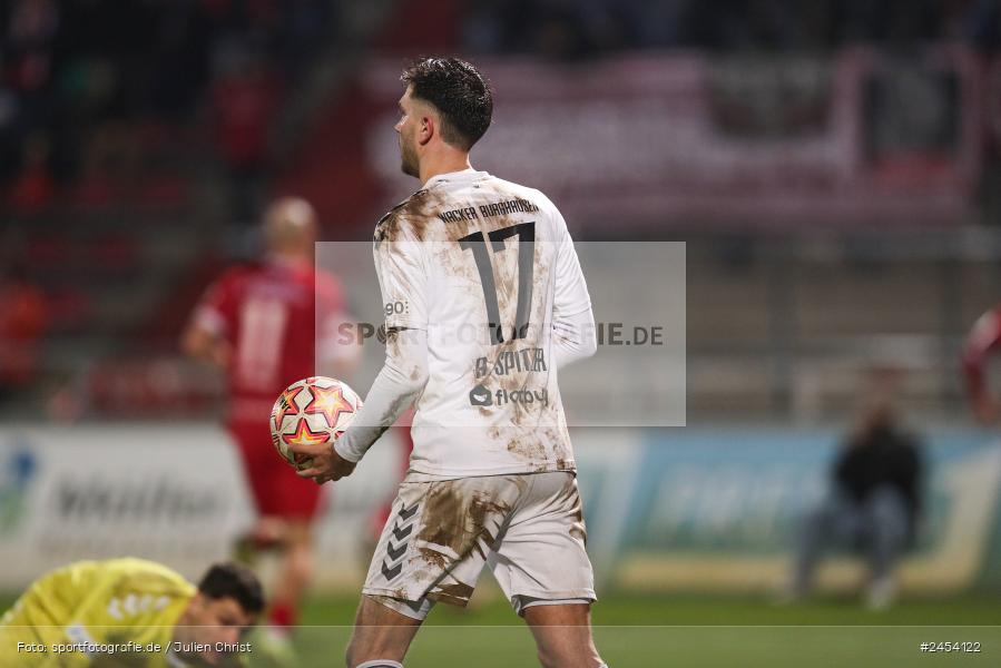 AKON Arena, Würzburg, 15.11.2024, sport, action, Fussball, BFV, 20. Spieltag, Regionalliga Bayern, SVW, FWK, SV Wacker Burghausen, FC Würzburger Kickers - Bild-ID: 2454122