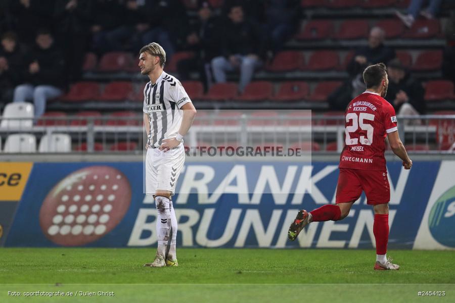 AKON Arena, Würzburg, 15.11.2024, sport, action, Fussball, BFV, 20. Spieltag, Regionalliga Bayern, SVW, FWK, SV Wacker Burghausen, FC Würzburger Kickers - Bild-ID: 2454123