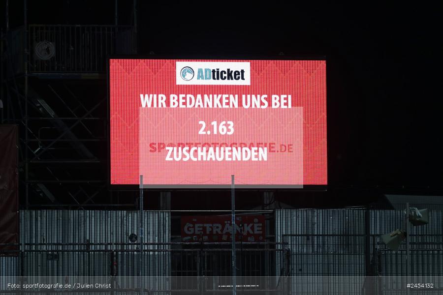 AKON Arena, Würzburg, 15.11.2024, sport, action, Fussball, BFV, 20. Spieltag, Regionalliga Bayern, SVW, FWK, SV Wacker Burghausen, FC Würzburger Kickers - Bild-ID: 2454132