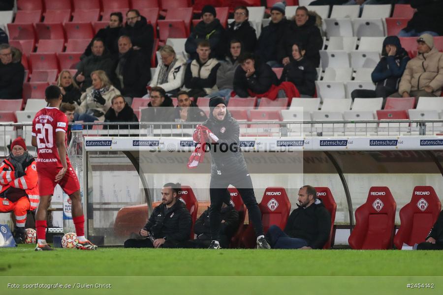 AKON Arena, Würzburg, 15.11.2024, sport, action, Fussball, BFV, 20. Spieltag, Regionalliga Bayern, SVW, FWK, SV Wacker Burghausen, FC Würzburger Kickers - Bild-ID: 2454142