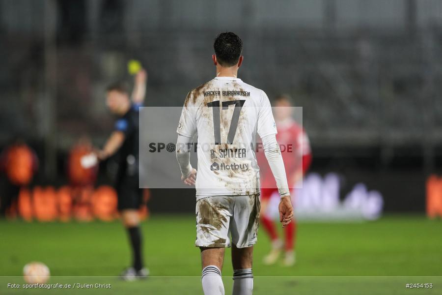 AKON Arena, Würzburg, 15.11.2024, sport, action, Fussball, BFV, 20. Spieltag, Regionalliga Bayern, SVW, FWK, SV Wacker Burghausen, FC Würzburger Kickers - Bild-ID: 2454153
