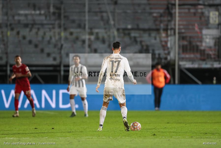 AKON Arena, Würzburg, 15.11.2024, sport, action, Fussball, BFV, 20. Spieltag, Regionalliga Bayern, SVW, FWK, SV Wacker Burghausen, FC Würzburger Kickers - Bild-ID: 2454160