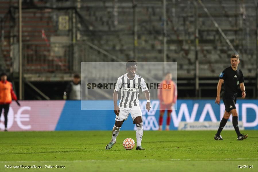 AKON Arena, Würzburg, 15.11.2024, sport, action, Fussball, BFV, 20. Spieltag, Regionalliga Bayern, SVW, FWK, SV Wacker Burghausen, FC Würzburger Kickers - Bild-ID: 2454161