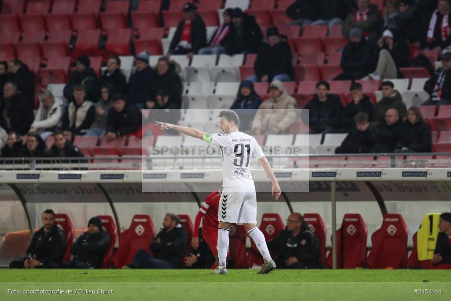 AKON Arena, Würzburg, 15.11.2024, sport, action, Fussball, BFV, 20. Spieltag, Regionalliga Bayern, SVW, FWK, SV Wacker Burghausen, FC Würzburger Kickers - Bild-ID: 2454164