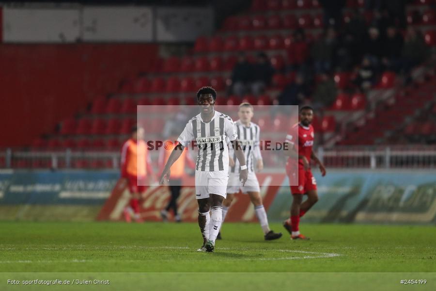 AKON Arena, Würzburg, 15.11.2024, sport, action, Fussball, BFV, 20. Spieltag, Regionalliga Bayern, SVW, FWK, SV Wacker Burghausen, FC Würzburger Kickers - Bild-ID: 2454199