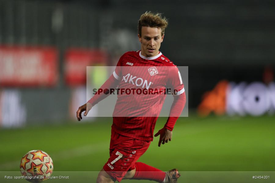 AKON Arena, Würzburg, 15.11.2024, sport, action, Fussball, BFV, 20. Spieltag, Regionalliga Bayern, SVW, FWK, SV Wacker Burghausen, FC Würzburger Kickers - Bild-ID: 2454201