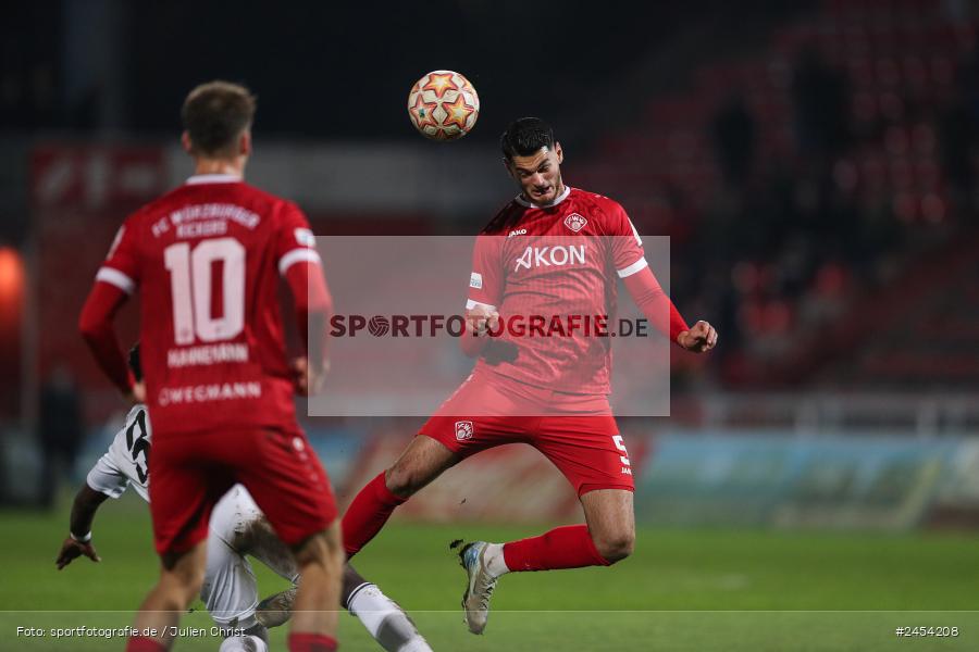 AKON Arena, Würzburg, 15.11.2024, sport, action, Fussball, BFV, 20. Spieltag, Regionalliga Bayern, SVW, FWK, SV Wacker Burghausen, FC Würzburger Kickers - Bild-ID: 2454208