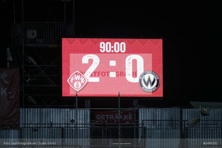 AKON Arena, Würzburg, 15.11.2024, sport, action, Fussball, BFV, 20. Spieltag, Regionalliga Bayern, SVW, FWK, SV Wacker Burghausen, FC Würzburger Kickers - Bild-ID: 2454232