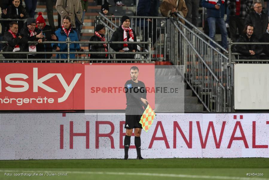 AKON Arena, Würzburg, 15.11.2024, sport, action, Fussball, BFV, 20. Spieltag, Regionalliga Bayern, SVW, FWK, SV Wacker Burghausen, FC Würzburger Kickers - Bild-ID: 2454266