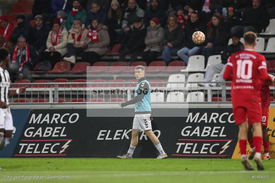 AKON Arena, Würzburg, 15.11.2024, sport, action, Fussball, BFV, 20. Spieltag, Regionalliga Bayern, SVW, FWK, SV Wacker Burghausen, FC Würzburger Kickers - Bild-ID: 2454272