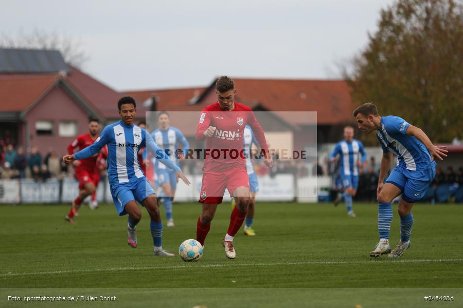 sport, action, TSV Aubstadt, Regionalliga Bayern, NGN-Arena, Fussball, FVI, FV Illertissen, BFV, Aubstadt, AUB, 20. Spieltag, 16.11.2024 - Bild-ID: 2454286