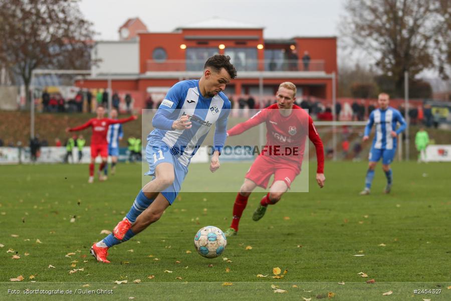 sport, action, TSV Aubstadt, Regionalliga Bayern, NGN-Arena, Fussball, FVI, FV Illertissen, BFV, Aubstadt, AUB, 20. Spieltag, 16.11.2024 - Bild-ID: 2454327