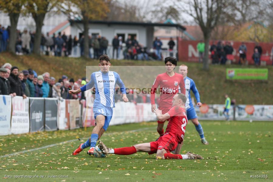 sport, action, TSV Aubstadt, Regionalliga Bayern, NGN-Arena, Fussball, FVI, FV Illertissen, BFV, Aubstadt, AUB, 20. Spieltag, 16.11.2024 - Bild-ID: 2454353
