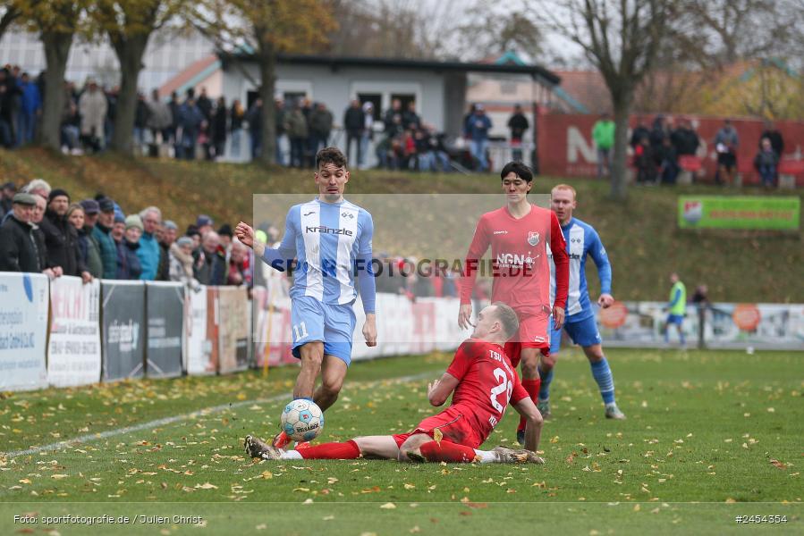 sport, action, TSV Aubstadt, Regionalliga Bayern, NGN-Arena, Fussball, FVI, FV Illertissen, BFV, Aubstadt, AUB, 20. Spieltag, 16.11.2024 - Bild-ID: 2454354