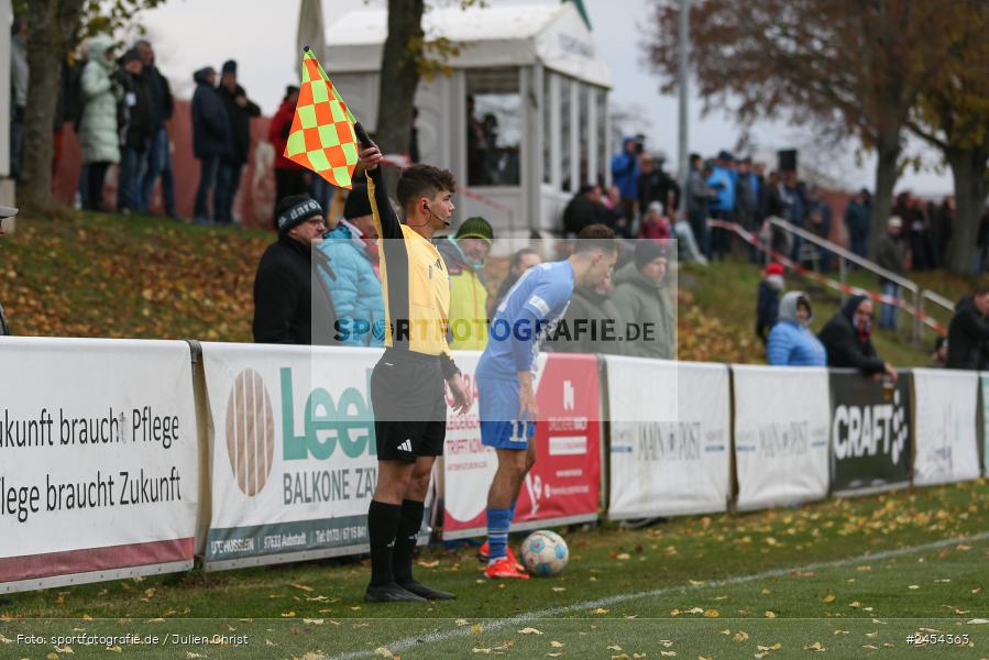 sport, action, TSV Aubstadt, Regionalliga Bayern, NGN-Arena, Fussball, FVI, FV Illertissen, BFV, Aubstadt, AUB, 20. Spieltag, 16.11.2024 - Bild-ID: 2454363