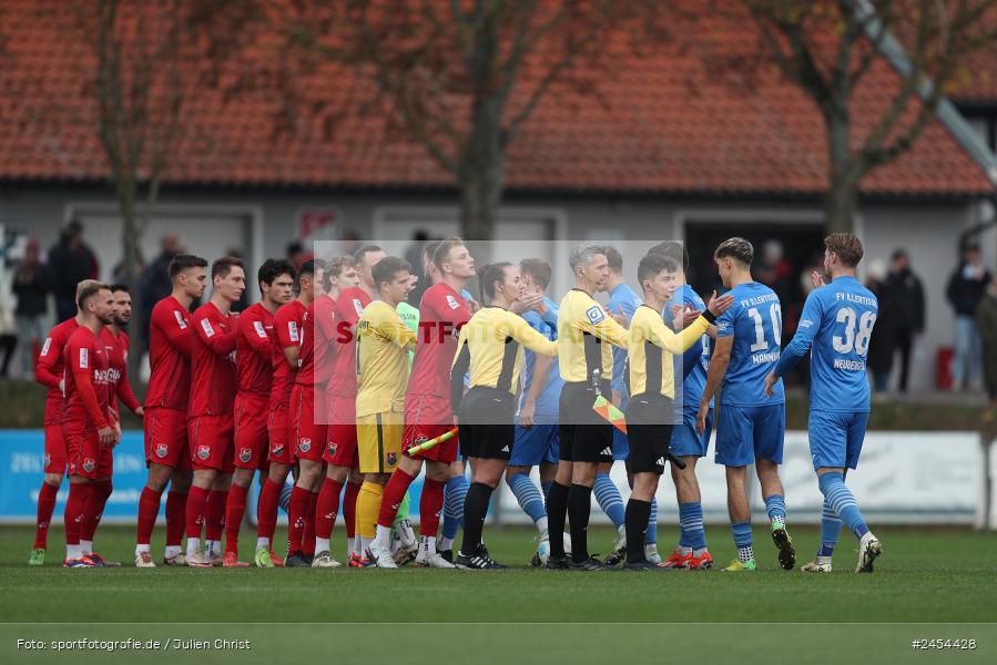 sport, action, TSV Aubstadt, Regionalliga Bayern, NGN-Arena, Fussball, FVI, FV Illertissen, BFV, Aubstadt, AUB, 20. Spieltag, 16.11.2024 - Bild-ID: 2454428