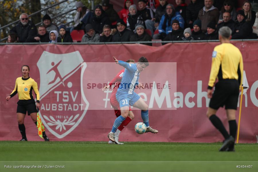 sport, action, TSV Aubstadt, Regionalliga Bayern, NGN-Arena, Fussball, FVI, FV Illertissen, BFV, Aubstadt, AUB, 20. Spieltag, 16.11.2024 - Bild-ID: 2454457