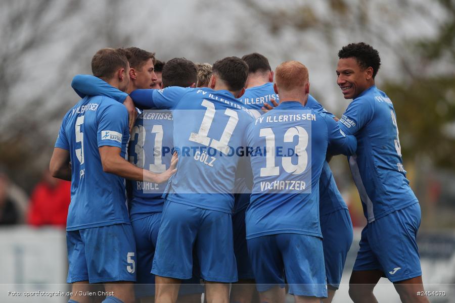sport, action, TSV Aubstadt, Regionalliga Bayern, NGN-Arena, Fussball, FVI, FV Illertissen, BFV, Aubstadt, AUB, 20. Spieltag, 16.11.2024 - Bild-ID: 2454570