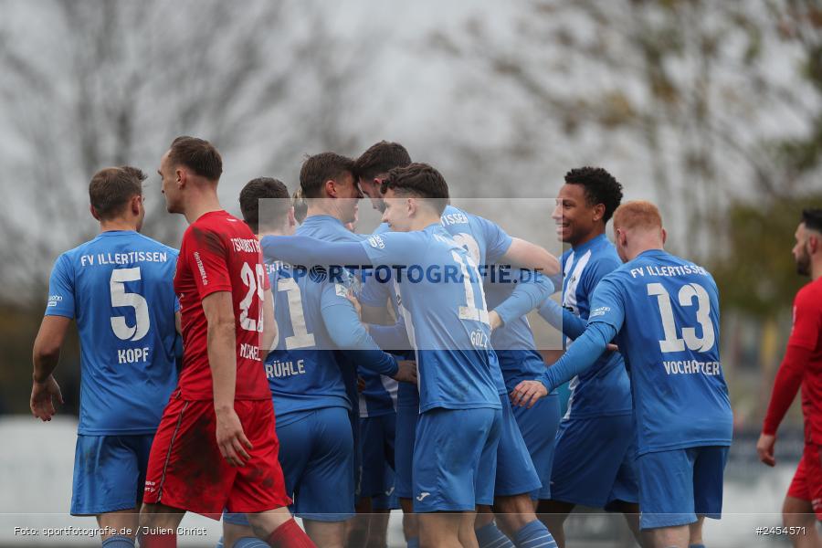 sport, action, TSV Aubstadt, Regionalliga Bayern, NGN-Arena, Fussball, FVI, FV Illertissen, BFV, Aubstadt, AUB, 20. Spieltag, 16.11.2024 - Bild-ID: 2454571