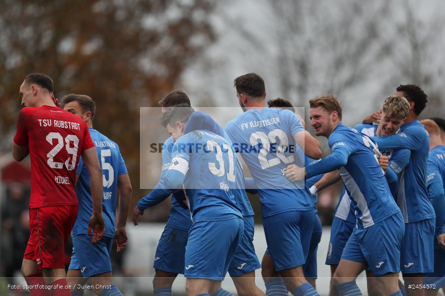 sport, action, TSV Aubstadt, Regionalliga Bayern, NGN-Arena, Fussball, FVI, FV Illertissen, BFV, Aubstadt, AUB, 20. Spieltag, 16.11.2024 - Bild-ID: 2454572