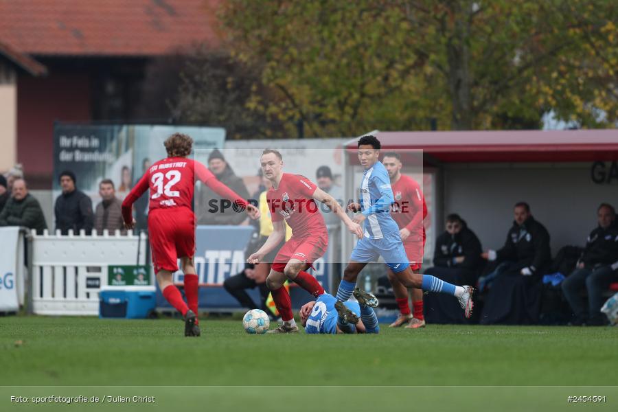 sport, action, TSV Aubstadt, Regionalliga Bayern, NGN-Arena, Fussball, FVI, FV Illertissen, BFV, Aubstadt, AUB, 20. Spieltag, 16.11.2024 - Bild-ID: 2454591