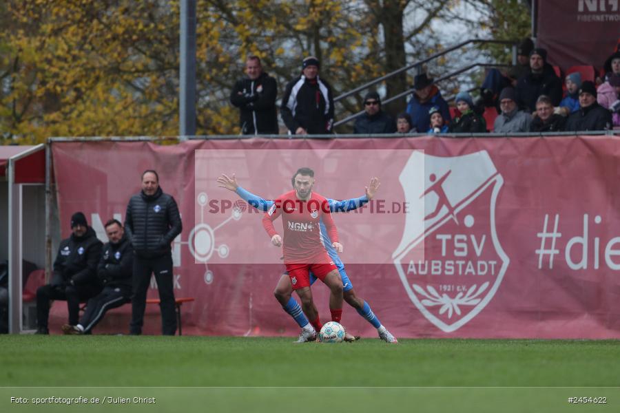 sport, action, TSV Aubstadt, Regionalliga Bayern, NGN-Arena, Fussball, FVI, FV Illertissen, BFV, Aubstadt, AUB, 20. Spieltag, 16.11.2024 - Bild-ID: 2454622