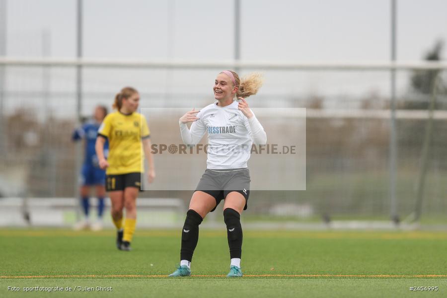 sport, action, Sportanlage Buchschwabacher Strasse 32, SV67, SV 67 Weinberg, SCS, SC Sand, Roßtal, Fussball, DFB, 2. Frauen-Bundesliga, 17.11.2024, 11. Spieltag - Bild-ID: 2454995