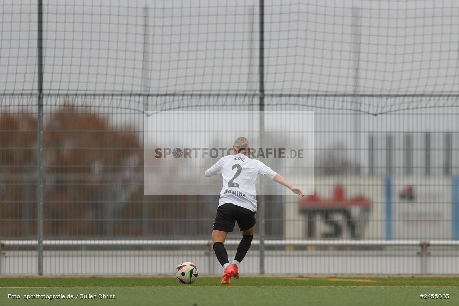 sport, action, Sportanlage Buchschwabacher Strasse 32, SV67, SV 67 Weinberg, SCS, SC Sand, Roßtal, Fussball, DFB, 2. Frauen-Bundesliga, 17.11.2024, 11. Spieltag - Bild-ID: 2455003