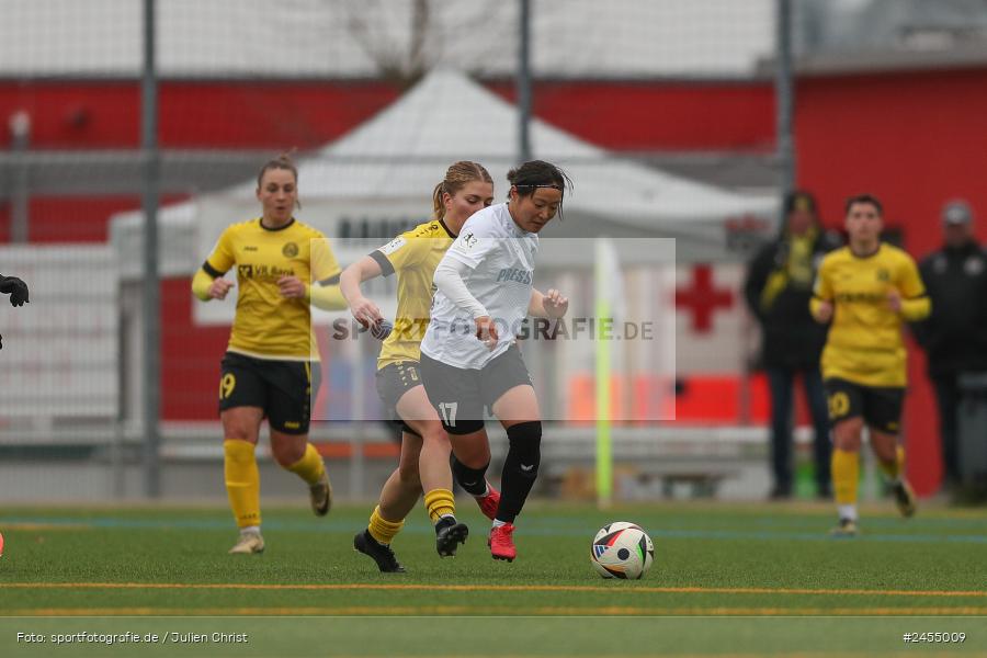 sport, action, Sportanlage Buchschwabacher Strasse 32, SV67, SV 67 Weinberg, SCS, SC Sand, Roßtal, Fussball, DFB, 2. Frauen-Bundesliga, 17.11.2024, 11. Spieltag - Bild-ID: 2455009