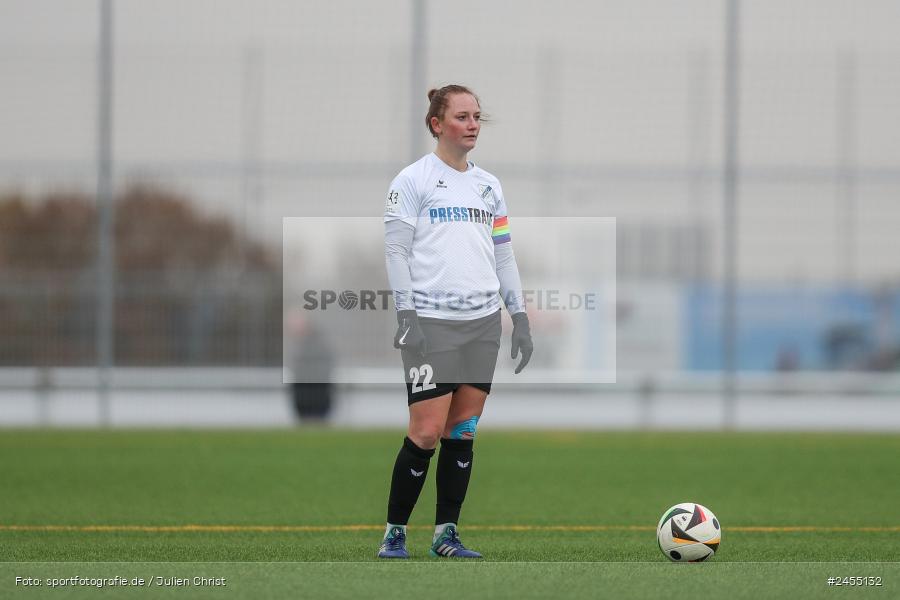 sport, action, Sportanlage Buchschwabacher Strasse 32, SV67, SV 67 Weinberg, SCS, SC Sand, Roßtal, Fussball, DFB, 2. Frauen-Bundesliga, 17.11.2024, 11. Spieltag - Bild-ID: 2455132 sport, action, Sportanlage Buchschwabacher Strasse 32, SV67, SV 67 Weinberg, SCS, SC Sand, Roßtal, Fussball, DFB, 2. Frauen-Bundesliga, 17.11.2024, 11. Spieltag - Bild-ID: 2455132