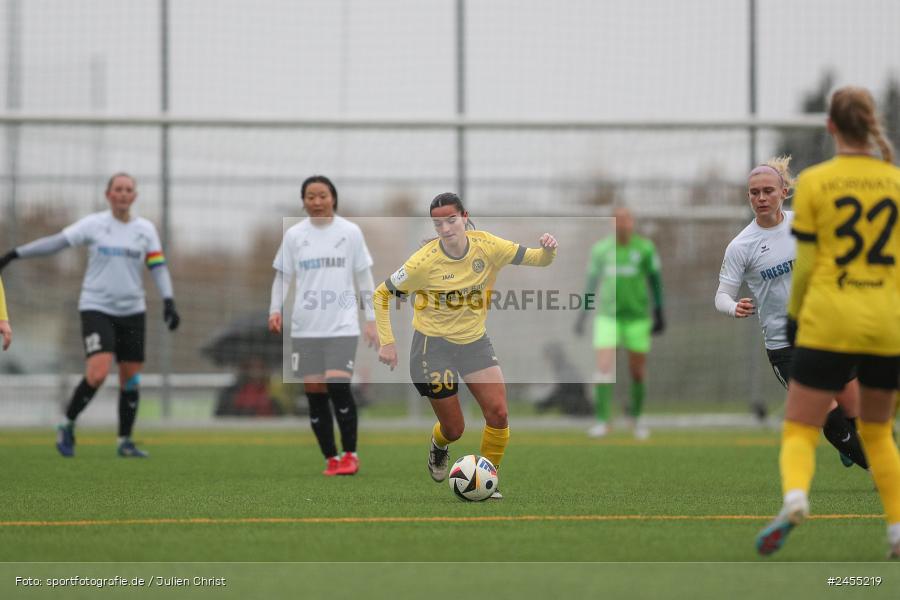 sport, action, Sportanlage Buchschwabacher Strasse 32, SV67, SV 67 Weinberg, SCS, SC Sand, Roßtal, Fussball, DFB, 2. Frauen-Bundesliga, 17.11.2024, 11. Spieltag - Bild-ID: 2455219 sport, action, Sportanlage Buchschwabacher Strasse 32, SV67, SV 67 Weinberg, SCS, SC Sand, Roßtal, Fussball, DFB, 2. Frauen-Bundesliga, 17.11.2024, 11. Spieltag - Bild-ID: 2455219