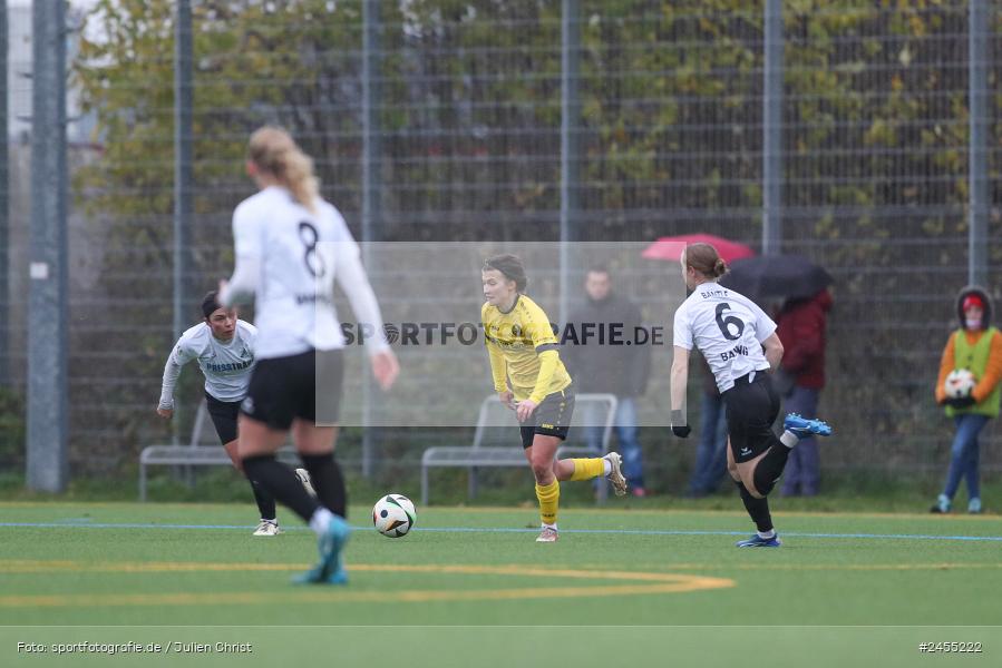 sport, action, Sportanlage Buchschwabacher Strasse 32, SV67, SV 67 Weinberg, SCS, SC Sand, Roßtal, Fussball, DFB, 2. Frauen-Bundesliga, 17.11.2024, 11. Spieltag - Bild-ID: 2455222 sport, action, Sportanlage Buchschwabacher Strasse 32, SV67, SV 67 Weinberg, SCS, SC Sand, Roßtal, Fussball, DFB, 2. Frauen-Bundesliga, 17.11.2024, 11. Spieltag - Bild-ID: 2455222