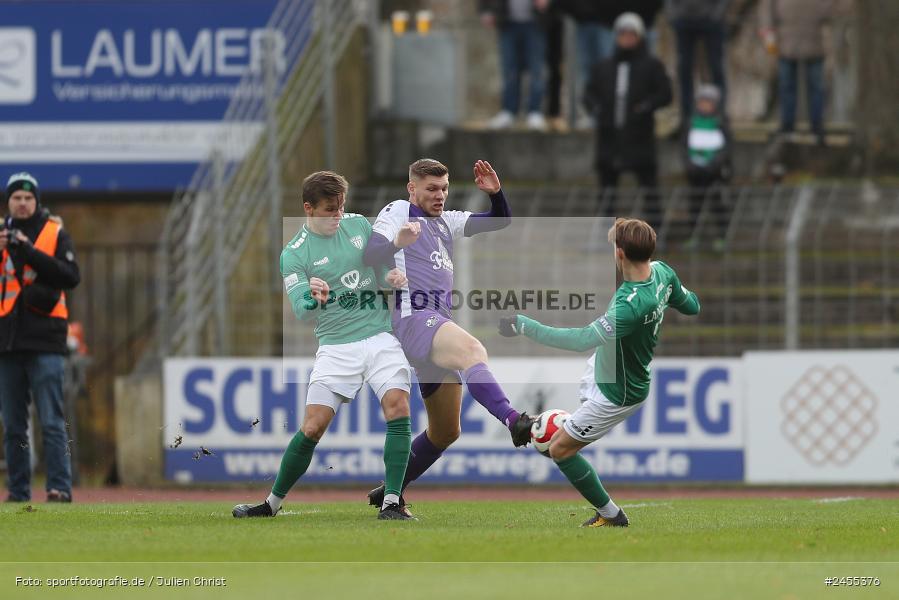 Sachs-Stadion, Schweinfurt, 23.11.2024, sport, action, Fussball, BFV, 21. Spieltag, Regionalliga Bayern, FCE, FCS, FC Eintracht Bamberg, 1. FC Schweinfurt 1905 - Bild-ID: 2455376