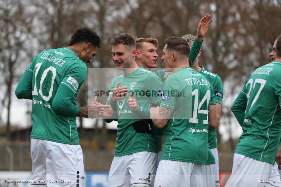 Sachs-Stadion, Schweinfurt, 23.11.2024, sport, action, Fussball, BFV, 21. Spieltag, Regionalliga Bayern, FCE, FCS, FC Eintracht Bamberg, 1. FC Schweinfurt 1905 - Bild-ID: 2455416